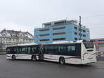 (189'500) - Limmat Bus, Dietikon - AG 380'805 - Scania am 19. Mrz 2018 beim Bahnhof Wohlen