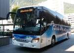 loiseau-bleu-sierre/858169/265126---loiseau-bleu-sierre-- (265'126) - L'Oiseau Bleu, Sierre - VS 24'623 - Setra (ex LLB Susten) am 28. Juli 2024 beim Bahnhof Visp