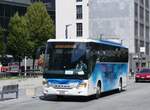 loiseau-bleu-sierre/859458/265510---loiseau-bleu-sierre-- (265'510) - L'Oiseau Bleu, Sierre - VS 24'623 - Setra (ex LLB Susten) am 8. August 2024 beim Bahnhof Visp