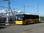 (245'583) - MOB Montreux - Nr. 21/VS 49'249/PID 5162 - Irisbus (ex TPC Aigle Nr. CP24; ex TPC Aigle VD 1085) am 31. Januar 2023 beim Bahnhof Aigle