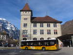(214'191) - Niederer, Filzbach - Nr. 4/GL 791 - Mercedes am 15. Februar 2020 beim Bahnhof Glarus