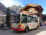 (201'884) - OBZ Zermatt - Nr. 11/VS 164'911 - Vetter am 3. Mrz 2019 in Zermatt, Kapelle Winkelmatten