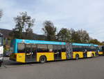 (186'031) - PostAuto Bern - Nr. 798/BE 835'798 - Volvo/Hess (ex Bernmobil, Bern Nr. 262) am 21. Oktober 2017 in Develier, Parkplatz