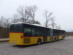(215'036) - PostAuto Bern - Nr. 638/BE 611'734 - Mercedes am 2. Mrz 2020 in Laupen, Garage