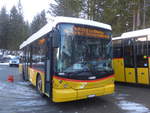 (215'070) - PostAuto Bern - BE 403'166 - Scania/Hess (ex AVG Meiringen Nr. 66; ex Steiner, Messen) am 8. Mrz 2020 auf der Schwarzwaldalp