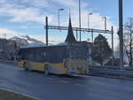 (223'029) - PostAuto Bern - BE 610'540 - Mercedes am 16. Dezember 2020 beim Bahnhof Leissigen