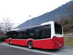 (271'839) - PostAuto Bern - BE 640'277/PID 12'318 - Mercedes (ex Wiener Linien, A-Wien Nr. 8158) am 11. Februar 2025 in Ringgenberg, S�ge
