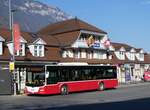 MAN/875822/272244---postauto-bern---be (272'244) - PostAuto Bern - BE 403'166/PID 12'336 - MAN (ex Dr. Richard, A-Wien Nr. 1411) am 18. Februar 2025 beim Bahnhof Interlaken Ost