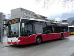 (273'190) - PostAuto Bern - BE 707'884/PID 12'414 - Mercedes (ex Wiener Linien, A-Wien Nr. 8154) am 26. M�rz 2025 beim Bahnhof Interlaken West