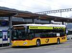 (273'199) - PostAuto Bern - BE 707'943/PID 11'857 - Mercedes (ex K�bli, Gstaad; ex PostAuto Bern BE 538'988; ex PostAuto Bern BE 653'386) am 27. M�rz 2025 beim Bahnhof Gstaad