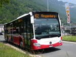 Interlaken/887153/276545---postauto-bern---be (276'545) - PostAuto Bern - BE 707'874/PID 12'319 - Mercedes (ex Wiener Linien, A-Wien Nr. 8163) am 9. Juni 2025 beim Bahnhof Interlaken Ost