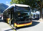Interlaken/888880/277280---postauto-bern---be (277'280) - PostAuto Bern - BE 610'540/PID 12'129 - eMercedes am 28. Juni 2025 beim Bahnhof Interlaken West