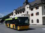 PostAuto Graubunden/861690/266234---postauto-graubuenden---gr (266'234) - PostAuto Graubnden - GR 159'233/PID 5697 - Mercedes am 27. August 2024 beim Bahnhof Scuol-Tarasp