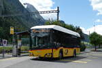 (289'345) - PostAuto Graub�nden - GR 162'994/PID 12'082 - eSolaris am 3. Juli 2026 beim Bahnhof Saanen