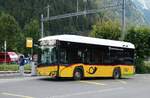 (289'348) - PostAuto Graub�nden - GR 162'994/PID 12'082 - eSolaris am 3. Juli 2026 beim Bahnhof Saanen