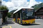 (289'349) - PostAuto Graub�nden - GR 162'994/PID 12'082 - eSolaris am 3. Juli 2026 beim Bahnhof Saanen