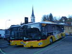 Nesslau/761383/230885---postauto-nordschweiz---pid (230'885) - PostAuto Nordschweiz - PID 11'713 - Mercedes am 21. November 2021 in Nesslau, Altherr