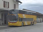 (214'051) - PostAuto Ostschweiz - SG 445'308 - Alexander Dennis am 1. Februar 2020 beim Bahnhof Nesslau-Neu St. Johann