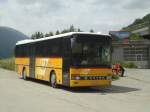 (140'279) - PostAuto Wallis - VS 241'978 - Setra (ex Anthamatten, Saas-Almagell) am 1. Juli 2012 beim Bahnhof Oberwald