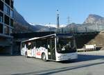 (233'494) - PostAuto Wallis - VS 449'119 - MAN am 7. M�rz 2022 beim Bahnhof Brig