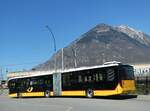 MAN/810268/248320---postauto-wallis---nr (248'320) - PostAuto Wallis - Nr. 87/VS 548'727/PID 11'890 - MAN am 9. April 2023 beim Bahnhof Martigny