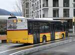 (260'306) - PostAuto Zentralschweiz - Nr. 504/NW 5019/PID 10'051 - Solaris (ex Nr. 54; exThepra, Stans Nr. 19) am 12. M�rz 2024 beim Bahnhof Stans