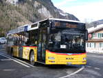 (271'435) - PostAuto Zentralschweiz - Nr. 502/OW 10'002/PID 10'266 - MAN (ex Nr. 5; ex Dillier, Sarnen Nr. 5) am 24. Januar 2025 auf der St�ckalp