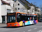 (273'472) - RBS Worblaufen - Nr. 3205/BE 717'305 - Mercedes (ex Nr. 5) am 31. März 2025 beim Bahnhof Schönbühl