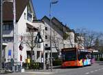 (273'476) - RBS Worblaufen - Nr. 3205/BE 717'305 - Mercedes (ex Nr. 5) am 31. März 2025 beim Bahnhof Schönbühl