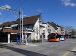 (273'477) - RBS Worblaufen - Nr. 3205/BE 717'305 - Mercedes (ex Nr. 5) am 31. März 2025 beim Bahnhof Schönbühl