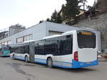 (202'120) - RTB Altsttten - Nr. 4/SG 311'036 - Mercedes am 10. Mrz 2019 beim Bahnhof St. Moritz