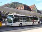 (185'921) - Schneider, Ermenswil - Nr. 9/SG 70'612 - Mercedes am 19. Oktober 2017 beim Bahnhof Wattwil