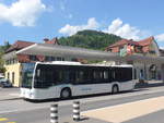 (216'823) - Schneider, Ermenswil - Nr. 7/SG 70'612 - Mercedes am 9. Mai 2020 beim Bahnhof Wattwil