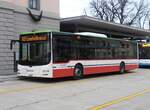 (257'672) - StadtBUS, Frauenfeld - Nr. 910/SG 482'206 - MAN (ex RTB Altst�tten Nr. 910; ex PostBus/A BD 15'357) am 15. Dezember 2023 beim Bahnhof Frauenfeld