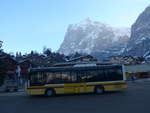 (223'827) - Grindelwaldbus, Grindelwald - Nr. 17/BE 72'444 - MAN/Gppel (ex STI Thun Nr. 133) am 28. Februar 2021 beim Bahnhof Grindelwald
