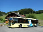(237'833) - STI Thun - Nr. 154/BE 801'154 - Mercedes am 3. Juli 2022 in Teuffenthal, Buswendeplatz