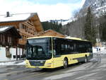 (246'249) - STI Thun - Nr. 401/BE 849'401 - MAN am 17. Februar 2023 in Grindelwald, Oberer Gletscher (Einsatz Grindelwaldbus)