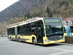 (248'980) - STI Thun - Nr. 166/BE 752'166 - Mercedes am 21. April 2023 beim Bahnhof Interlaken Ost