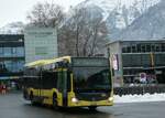 (257'421) - STI Thun - Nr. 157/BE 752'157 - Mercedes am 4. Dezember 2023 beim Bahnhof Interlaken Ost