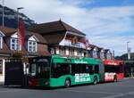 (267'822) - STI Thun - Nr. 713/BE 433'713 - Mercedes am 7. Oktober 2024 beim Bahnhof Interlaken Ost