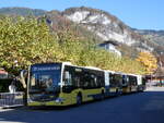 (268'868) - STI Thun - Nr. 718/BE 904'718 - Mercedes am 1. November 2024 beim Bahnhof Meiringen