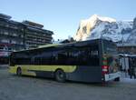 (270'409) - STI Thun - Nr. 401/BE 849'401 - MAN am 29. Dezember 2024 beim Bahnhof Grindelwald