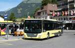 (289'454) - STI Thun - Nr. 400/BE 849'400 - MAN am 7. Juli 2026 beim Bahnhof Grindelwald