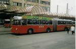 (015'321) - WV Winterthur - Nr. 117 - Berna/SWS-R&J Gelenktrolleybus am 7. Oktober 1996 beim Hauptbahnhof Winterthur