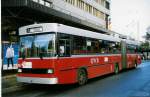 sw-wv-vw-winterthur/214265/027713---wv-winterthur---nr (027'713) - WV Winterthur - Nr. 126 - Saurer/FHS Gelenktrolleybus am 24. Oktober 1998 beim Hauptbahnhof Winterthur