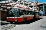 (041'435) - WV Winterthur - Nr. 147 - Mercedes Gelenktrolleybus am 19. Juni 2000 beim Hauptbahnhof Winterthur
