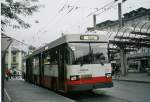 (071'107) - SW Winterthur - Nr. 123 - Saurer/FHS Gelenktrolleybus am 15. September 2004 beim Hauptbahnhof Winterthur