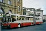 (071'429) - SW Winterthur - Nr. 158 - Mercedes Gelenktrolleybus am 4. Oktober 2004 beim Hauptbahnhof Winterthur