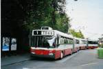 (080'129) - SW Winterthur - Nr. 142 - Mercedes Gelenktrolleybus am 28. August 2005 in Winterthur, Oberwinterthur