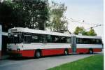 (080'130) - SW Winterthur - Nr. 122 - Saurer/FHS Gelenktrolleybus am 28. August 2005 in Winterthur, Oberwinterthur